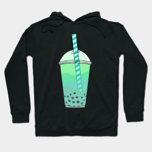 Matcha bubble tea - boba tea Hoodie